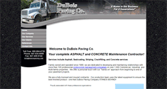 Desktop Screenshot of duboispaving.com